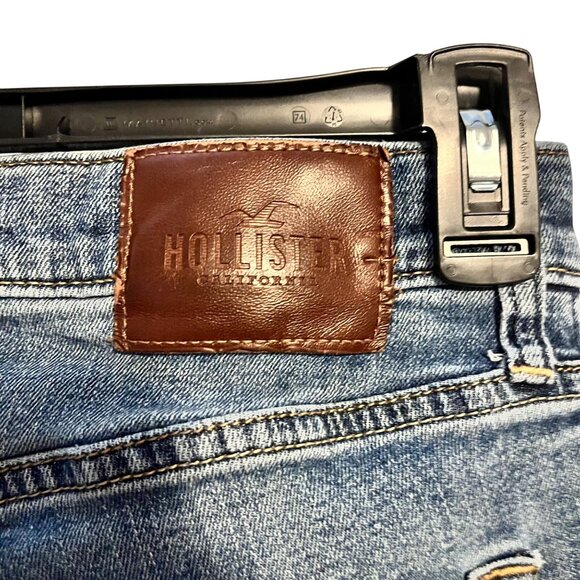 Hollister mens Skinny Jeans 31 x 32 Advanced Stretch Denim Blue - Picture 9 of 13